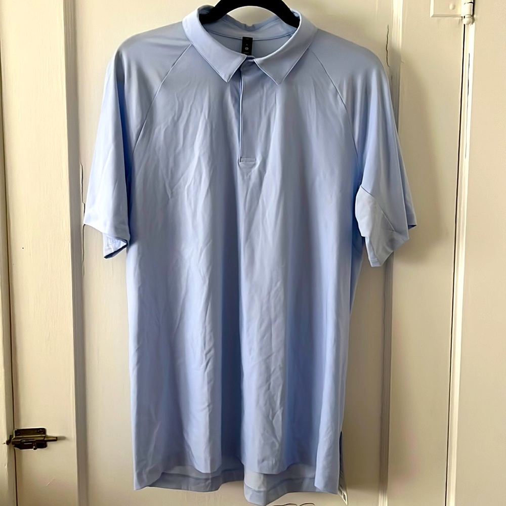 New with Tag Lululemon Mens Stretch Golf Polo Shirt